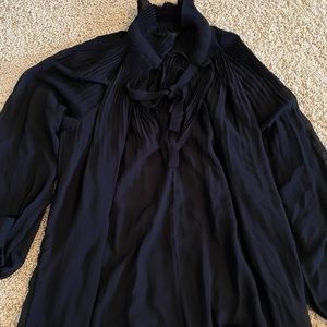 Topshop long sleeve blouse